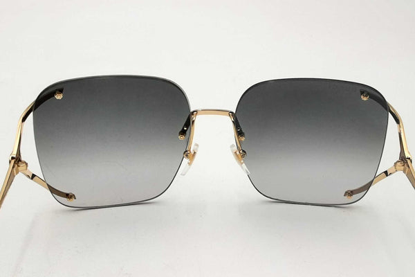 Gucci Gg0646s Gold Tone Sunglasses Eb1024lxzsa