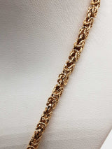 14k Yellow Gold 36.2g Byzantine Chain 23 In Do1024lpxzde