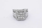 1.33cttw Diamond Ring In 10k Yellow Gold 9.2 Grams Size 6.5 Eb0526cxzsa