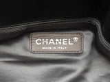 Chanel Mademoiselle Door Latch Tote In Diamond-quilted Black Leather Fw0925rxzdu
