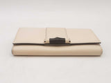 Gucci Beige Leather Bamboo Wallet Sd0725lzxsa