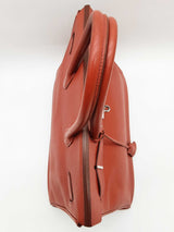 Hermes Birkin 35 Brique Red Epsom Palladium Hardware Handbag Do0825srxzde