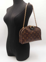 Louis Vuitton Be Alma Chain Shoulder Bag In Monogram Coated Canvas Fw0526czxdu