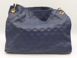 Louis Vuitton Artsy Blue Monogram Empriente Leather Tote Bag Do1224rrxde