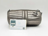 Chanel Metallic Lambskin Horizontal Quilt Mini Barrel Hand Bag Fw1224rrxdu