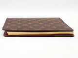 Louis Vuitton Monogram Agenda Gm Brown Aa0726wzxsa