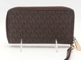 Michael Kors Jet Set Zip Wallet Brown Aa0126orsa
