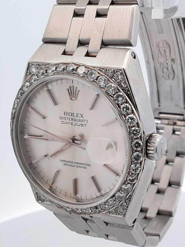 Rolex Oysterquartz Datejust Quartz 36mm Watch Fw0525pzxzdu