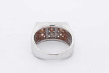 0.9cttw Diamond Ring In 14k White Gold 11.7 Grams Size 7.75 Eb0826sxzsa