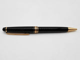 Montblanc Meisterstuck Black Gold Colored Ballpoint Twist Pen Do0125lwxde