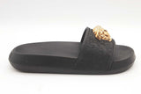 Versace Palazzo Rubber Slides Size 37 Eb0726exsa
