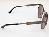 Gucci Gg0075sk Silver Metal Frames Black Lens Sunglasses Do0525lxzde
