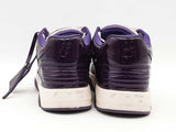 Off White Out Of Office Sneakers Patent Purple Size 43 Aa0926crsa