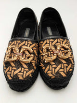 Dolce & Gabbana Espadrilles Logo Shoes Size 36 Eb0924lxzsa