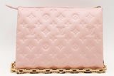 Louis Vuitton Monogram Pink Leather Coussin Shoulder Bag Eb0524woxzsa