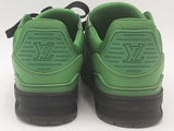 Louis Vuitton Trainer Green Shoes Size 9 Aa0126pzxsa