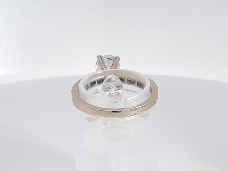 1.32 Cttw Diamond 14k White Gold Ring 2.9 Grams Size 7 Aa0325lrxzsa