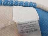 Hermes Avalon H Logo Blue White Mix Wool Baby Blanket Do0926prxde