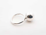 Tiffany & Co. Hardwear Ball Ring In Sterling Silver 4.8 Gram Size 4.5 Fw1026crdu