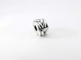 Pandora Braided Clip Charm In Sterling Silver Silver 2.7 Grams Fw0926rdu