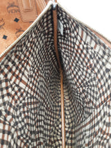 Mcm Liz Reversible Visetos Cognac Tote Bag Eb0526wxzsa