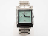 Tiffany & Co. 22 1837 Makers Square Blue Dial Steel Quartz Watch Do0725sxzde