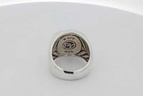 David Yurman 925 Fossilized Dinosaur Bone Signet Ring 24.4g Size 10 Eb1026lxzsa