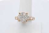 3.96cttw Diamond Ring In 14k Yellow Gold 8.2 Grams Size 7.5 Eb0626oxxzdu