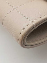 Yves Saint Laurent Cassandre Pouch In Ecru Matelassé Carré Lambskin Fw0926wzxdu