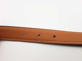 Hermes Noir Black Swift Gold Epsom Reversible Belt Gold H Buckle Do0526loxde