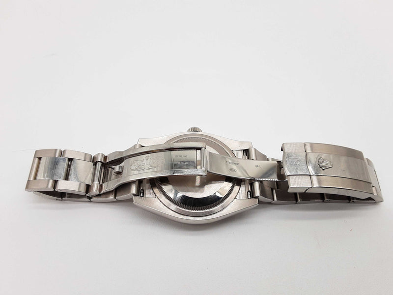 Rolex 116200 36 Datejust Silver Flowers Dial Steel Watch Do0625rxzxde