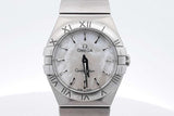 Omega Constellation 28mm Quartz Stainless Steel Watch Eb0826erxsa