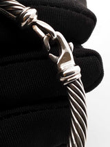 David Yurman Metro Cable Bracelet In Sterling Silver 23.6g 6.5 Inch Fw0226orzdu