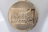 10k Yellow Gold Chain & Last Supper Pendant 22.2 Grams 23.5 Inch Eb0426lxxzsa