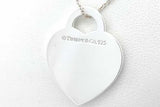 Tiffany & Co. Notes Heart Tag Necklace Sterling Silver 6.7 Grams 16 In Eb926crsa