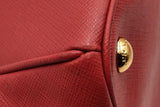 Prada Red Saffiano Leather Tote Bag Eb0526clrsa