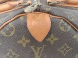 Louis Vuitton Brown Monogram Keepall 50 Duffle Bag Vc0826ioimia