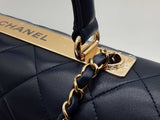 Chanel Quilted Leather Trendy Cc Top Handle Bag Eb0326pxxzde