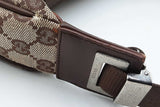 Gucci Gg Monogram Canvas Hobo Shoulder Bag Eb0726ocrdu