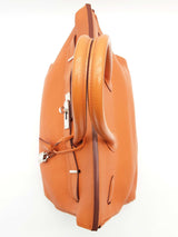 Hermes Birkin 35 Potiron Orange Clemence Palladium Handbag Do0325crxzde