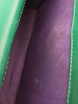 Bvlgari Serpenti Forever Green Leather Crossbody Bag Eb0826wxzdu