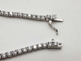 3.00 Cttw Lab Grown Diamonds 14k Wg 4.5g Tennis Bracelet 6.75 In Do0726llxzde