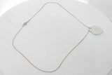 Tiffany & Co. Notes Heart Tag Necklace Sterling Silver 6.7 Grams 16 In Eb926crsa