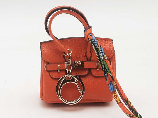 Orange Doggie Bag Holder Mini Bag Charm Aa0925csa