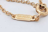 Tiffany & Co. 18k Gold T Smile Bracelet With Diamonds 2.8g 6 Inch Eb0426pxzsa