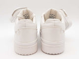Prada X Addidas Forum Low Triple White Sneakers Size 6 Us Sd0725lrzde