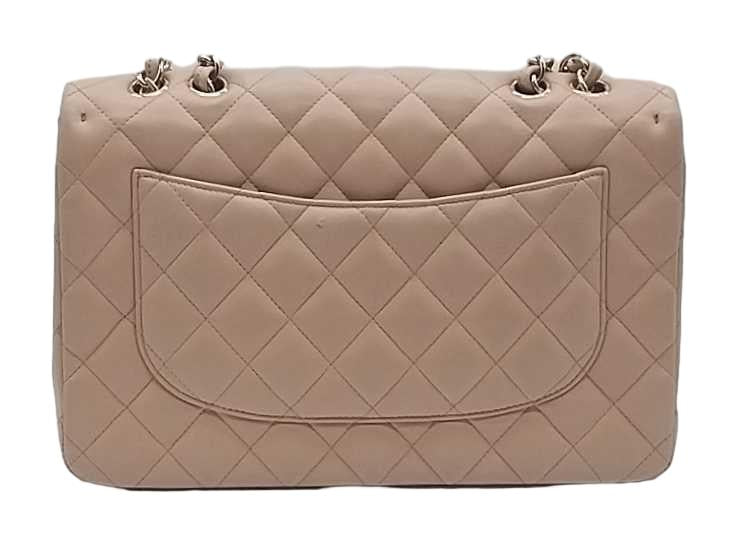 Chanel Beige Jumbo Flap Purse Kb1120ixxzmia – Max Pawn