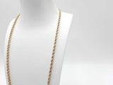 18k Yellow Gold Rope Chain 9.9 Grams 24 Inches  Jr1125prxmia