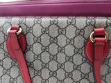 Gucci Gg Monogram Supreme Canvas Linea A Tote Bag Eb0626oxzde