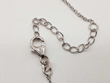 2.60 Cttw Lab Grown Diamonds 0.925 Silver 7.4g Flower By Yard Chain 19 In Do0525oiide